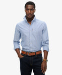 Oxford S25 Blue Shirt By SuperDry