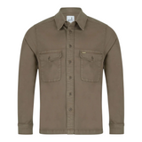 Twill Mocha Overshirt By 6th Sense