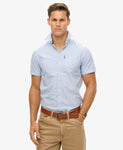 Oxford S25 Blue Stripe Shirt By SuperDry