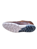3229711C Cognac Leather Trainer By Bugatti