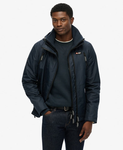 MNT Windbreaker Navy Jacket By SuperDry