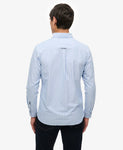 Oxford A25 Blue Stripe Shirt By SuperDry