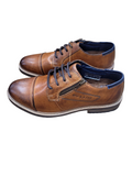 33AUQ011200 Tan Leather Shoe By Bugatti