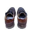 331AG8094100 Brown Leather Trainer By Bugatti