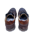 331AG8094100 Brown Leather Trainer By Bugatti