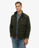 Merchant Green Wax Jacket By SuperDry ME.EN