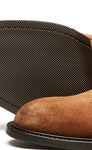 Baxter Suede Chelsea Boot Cognac By Selected