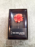 Flower Lapel Pin Peach By Michelsons