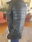 Rocky Leather look Jacket By Jack & Jones