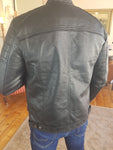 Rocky Leather look Jacket By Jack & Jones