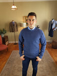 Hafren Blue Sports Jacket/Blazer By Skopes