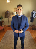 Hafren Blue Sports Jacket/Blazer By Skopes