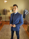 Hafren Blue Sports Jacket/Blazer By Skopes