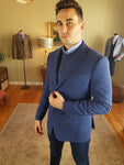 Hafren Blue Sports Jacket/Blazer By Skopes