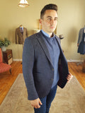 Kumas Navy Casual Blazer By Benetti