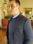 Kumas Navy Casual Blazer By Benetti