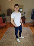 Liam Skinny Fit Blue Jeans By Jack & Jones