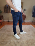 Liam Skinny Fit Blue Jeans By Jack & Jones