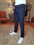 Leon Navy Slim Fit Jeans By Selected