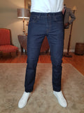 Leon Navy Slim Fit Jeans By Selected
