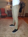 Luca Greige Chino Pants By Selected