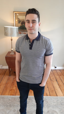 Joe Navy Polo Shirt By Selected