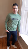 Green Fred Sweat Top By A Fish Named Fred