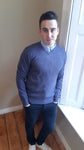 Mike Blue Knitwear By 6th Sense