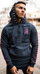 Navy Tape Band Hoodie By Sinners Attire