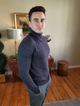 Berg Grey Polo Neck By Selected