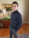 Berg Grey Polo Neck By Selected