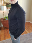 Berg Half Zip Black Knitwear By Selected