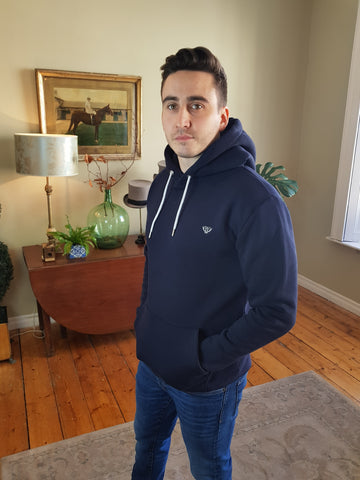 Navy Hoodie By Walker & Hunt