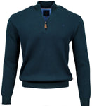 Clifden Forest 1/4 Zip Knitwear By Andre