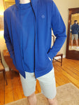 Strike Blue Zip Sweatshirt By 6th Sense