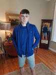 Strike Blue Zip Sweatshirt By 6th Sense