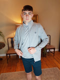 Strike Full Zip Grey Sweatshirt By 6th Sense
