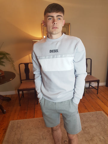 Titus Grey Sweatshirt By Diesel