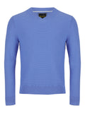 Embassy 23 Sky V Neck Knitwear By 6th Sense