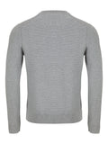 Embassy 23 Grey V Neck Knitwear 6th Sense
