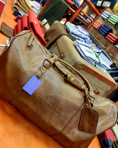 Iveragh Heritage Weekender Bag By Walker & Hunt