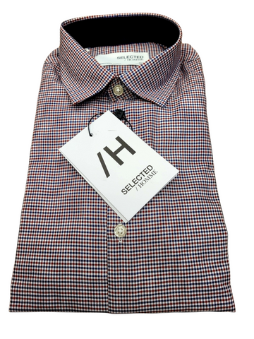 Mark 21 Red Check Shirt By Selected
