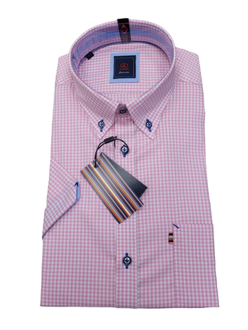 Murphy SS/22 S/Sleeve Pink Shirt By Andre