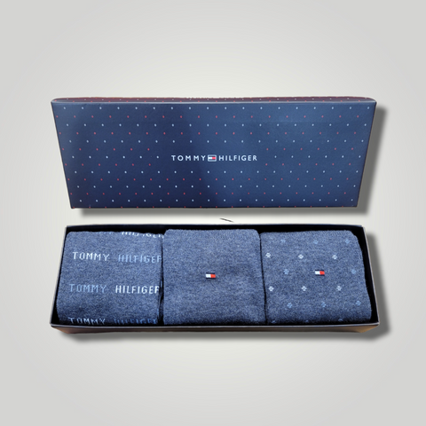 Box A22 3 Piece Sock Set By Tommy Hilfiger