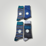 Bamboo 4 Pack Sock Set By 6th Sense