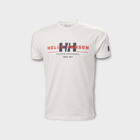 Graphic White T-Shirt By Helly Hansen