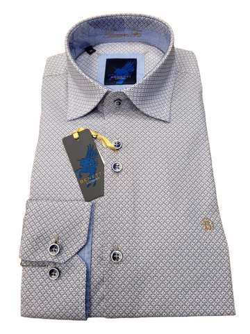 Ivan S23 Coffee Shirt By Benetti