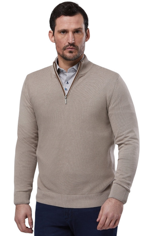 Errol Tan 1/4 Zip Knitwear By Benetti