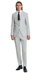 Napoli Silver Suit By Travis