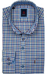 Roche Burgundy Check Shirt By Andre